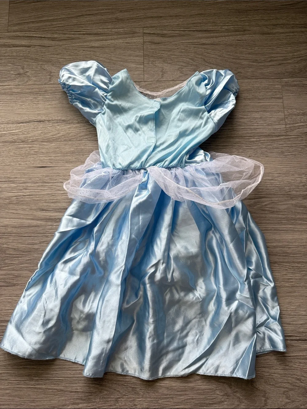 Disney Cinderella Light Blue Princess Costume Dress Size 4-6X